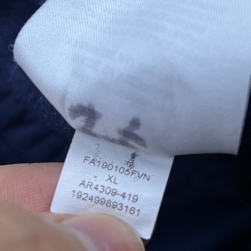 Nike Jordan Alpha Therma Pant Boys XL Blue Jumpman Youth Jogger Sweatpant Blue - Picture 11 of 14