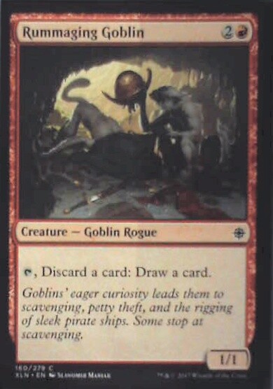 Rummaging Goblin - Ixalan: #160, Magic: The Gathering Nm R34