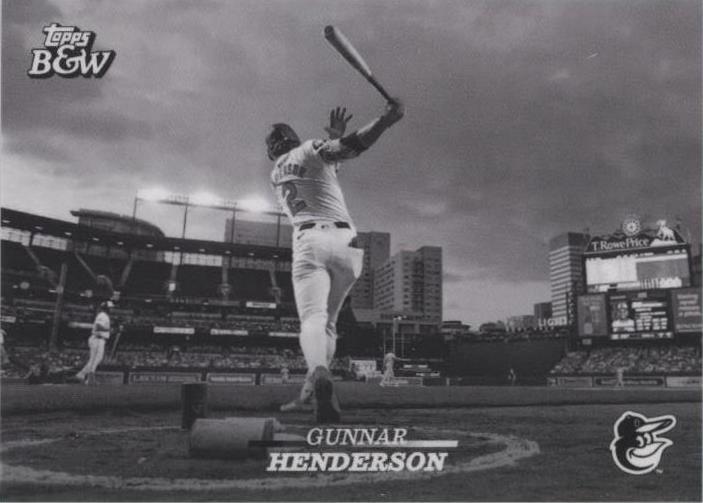 2024 Topps Black & White - Gunnar Henderson #15 for sale | eBay