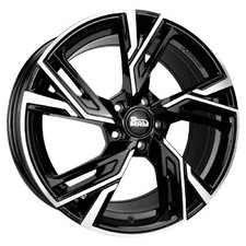 19 Zoll MAM RS5 Black Polish ET30 S Alufelgen für VW Passat CC inkl Mod 2012 3CC