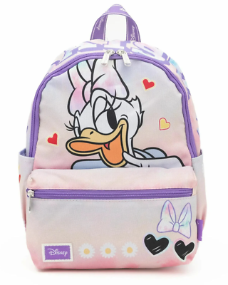 Disney Daisy Duck 13-inch Nylon Backpack Deluxe Allover  display picture 3