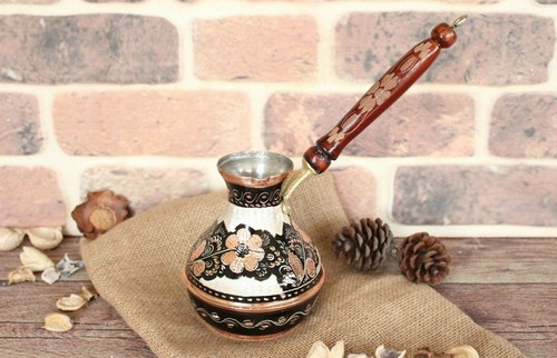 Cezve Jezve,İbrik Enamel Carved | eBay