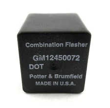 OEM GM 12450072 Flasher Hazard 4-Pin Turn Signal 99-02 Escalade Suburban Pickup 