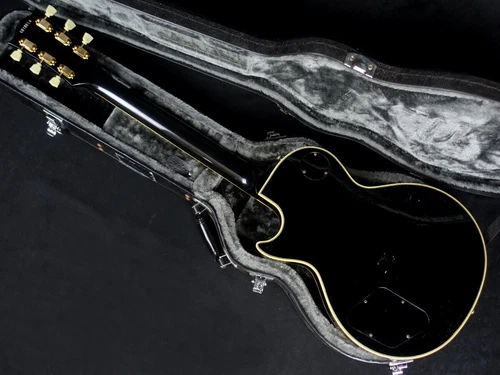 Orville By Gibson Lpc-W/3P.U./Les Paul Custom Ebony 1990 Safe delivery from Japa
