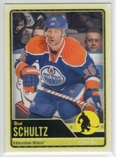 Nick Schultz 12-13 O-Pee-Chee OPC Base Common #490 Edmonton Oilers