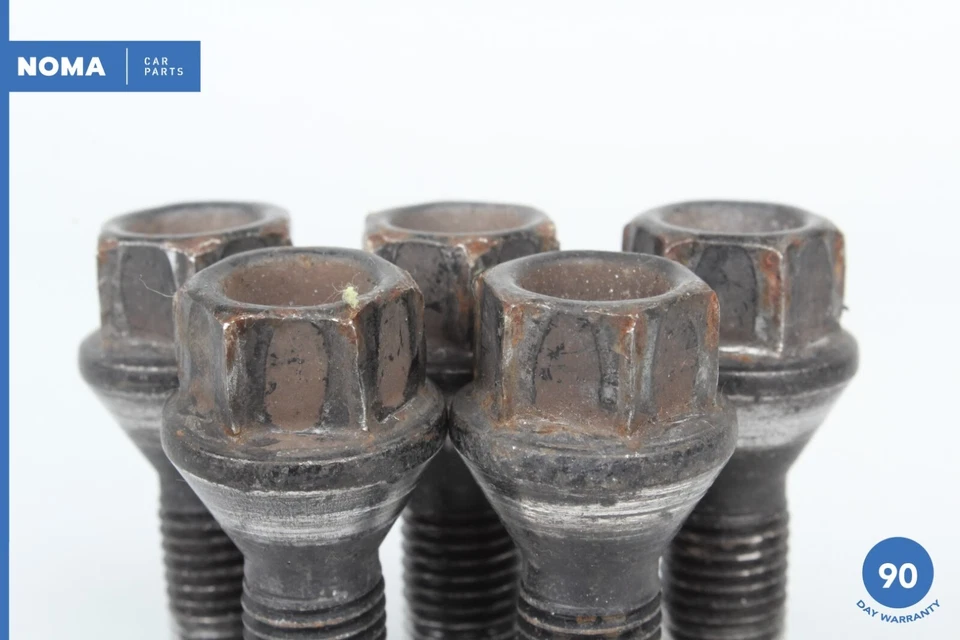 06-13 BMW 328i 335i E90 E91 E92 E93 Juego de 5 pernos de llanta de rueda 6781150 OEM Foto 4 de 4