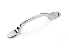 Amerock Allison Value 3 in 76 mm Center-to-Center Polished Chrome Drawer Pull