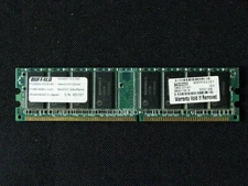 Buffalo Desktop Memory - 512MB 400MHz 64Mx64 DDR SDRAM Non ECC Unbuffered