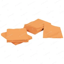 1000 Apricot Disposable Dental Bibs, Medical Tattoo Tray Chair Bed Paper Covers