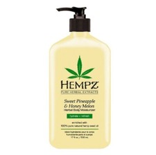 Hempz Sweet Pineapple  Honey Melon Herbal Body Moisturizer 17oz