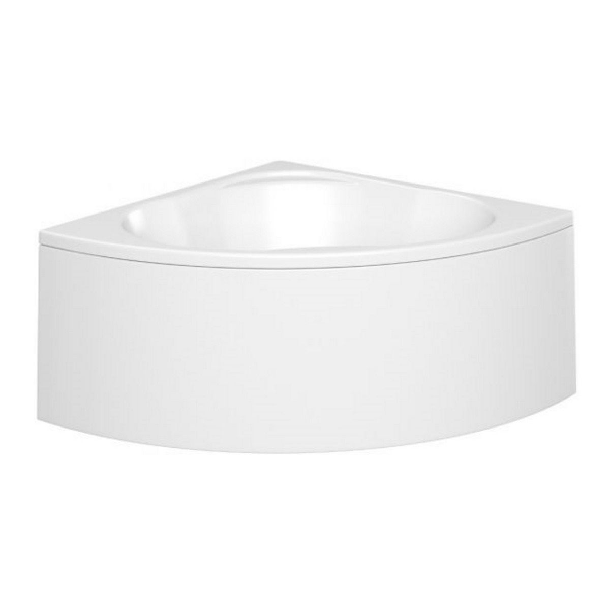 Luxury Corner Bath & Panel 1500mm Acrylic Corner Bathtub Curved Offset