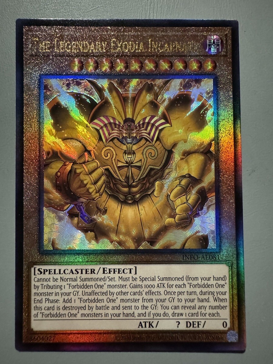 遊戯王OCG デュエルモンスターズ BANDAI THE LEGENDARY EXODIA INCARNATE 遊戯王OCG デュエルモンスターズ BANDAI THE LEGENDARY EXODIA
