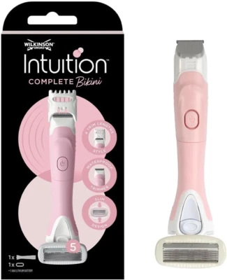 WILKINSON SWORD GMBH WILKINSON SWORD Intuition Complete Bikini for Women | Trimmer and Razor |