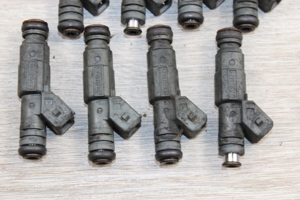 BMW E38 750IL 1994-03 740I 740IL 540I M62 JUEGO DE 8 INYECTORES DE COMBUSTIBLE Foto 4 de 4