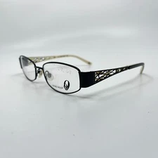 NINE WEST DESIGNER Eyeglasses NW447-0003 52-17-135 Matte Black Beige H6780