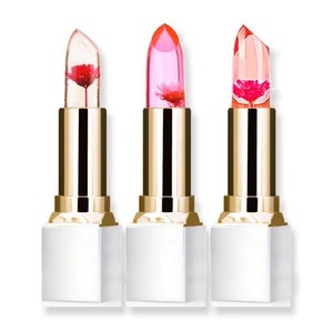 crystal flower jelly lipstick