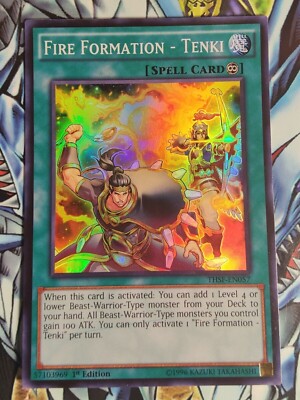 Yu-Gi-Oh! Fire Formation - Tenki The Secret Forces THSF-EN057 1st Edition NM