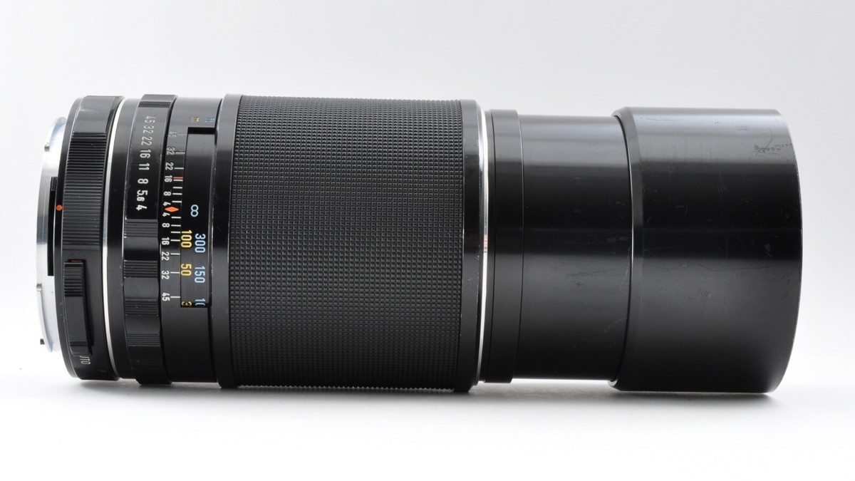 PENTAX SMC TAKUMAR 300mm F/4 Telephoto Lens for 6x7 mount w/Case