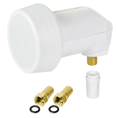 Megasat Single LNB 0,1 dB HD Profi digital + Wetterschutz 4K UHD   1 Teilnehmer