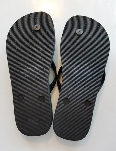 HAVAIANAS The Joker schwarz grün lila Flip-Flops Größe 7/8 US Batman - Bild 8 von 12