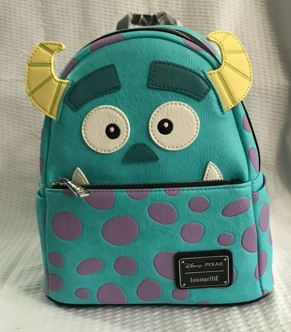 LOUNGEFLY Disney Parks Pixar Monsters Inc Sully Mini Backpack