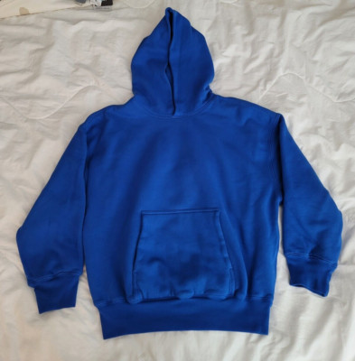 YZY x GAP Blue Hoodie Boy's size Large