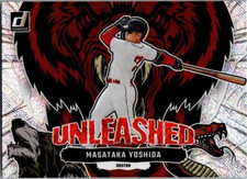 2023 DONRUSS UNLEASHED RAPTURE PARALLEL #U18 MASATAKA YOSHIDA