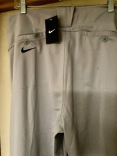 ** Nagelneu! Neu mit Etikett Herren 3XL NIKE Sport Erwachsene Baseball Hose nie getragen grau