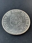 500 MADE 1981 1 oz Hoffman & Hoffman THREE 3 DOT 999 Fine Silver Vintage Round