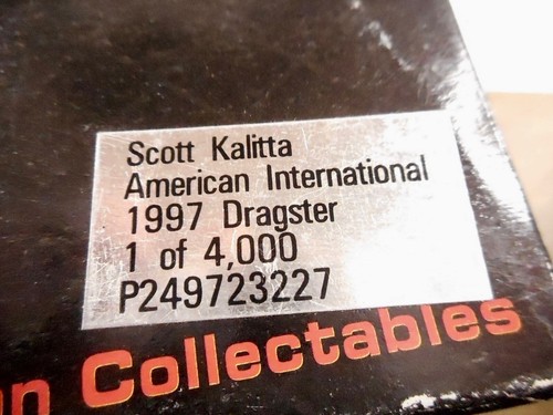 ACTION 1:24 MAC TOOLS 1997 SCOTT KALITTA AMERICAN INTERNATIONAL LIMITED EDITION - Picture 7 of 7