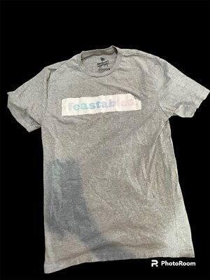 Mr. Beast Feastables Gray T-Shirt (Size Medium)