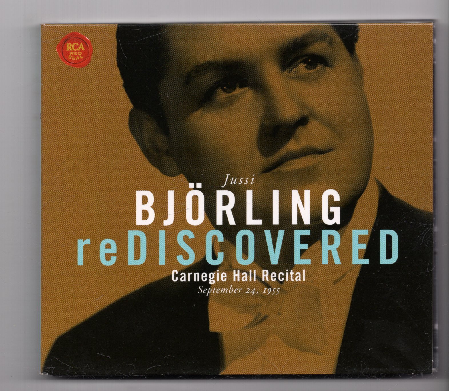 (JO895) Jussi Bjorling Rediscovered, Carnegie Hall Recital - 2003 CD