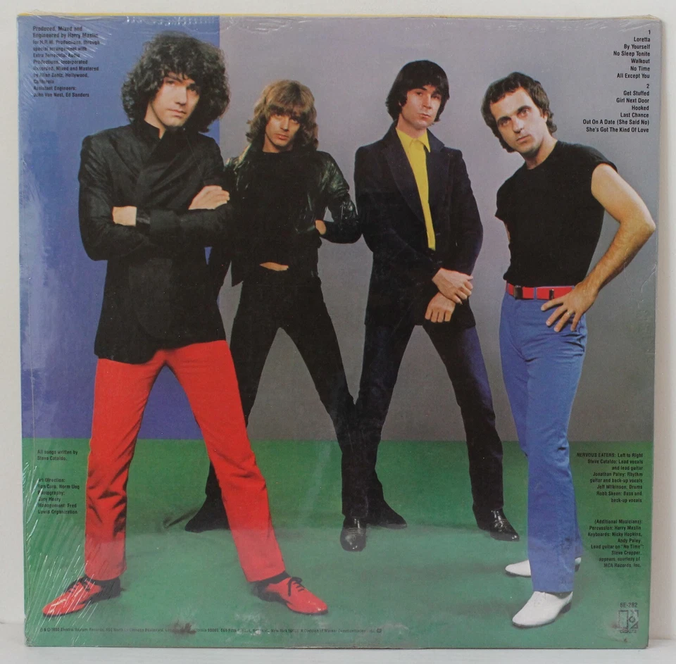 Nervous Eaters ~ Self Titled ~ Elektra 6E 282 ~ Original '80 ~ SEALED Power Pop - Image 2 of 2