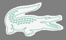 Carte publicitaire - Naturelle de Lacoste recto verso (vert brillant)