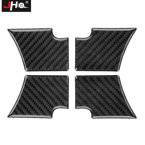 For Ford Explorer 2011-2019 Real Carbon Fiber Car Interior Door Bowl Cover Trim - Picture 2 of 4
