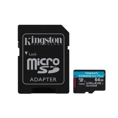 64gb Msdxc Canvas Go Plus 170r KINGSTON SDCG3/64GB (0740617301045)