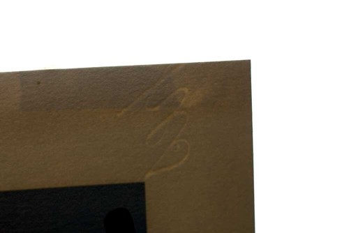 Jean ARP xilografía GRABADO “Múltiple Mujer VII” Edición Limitada. en remaches con marco - Imagen 4 de 7