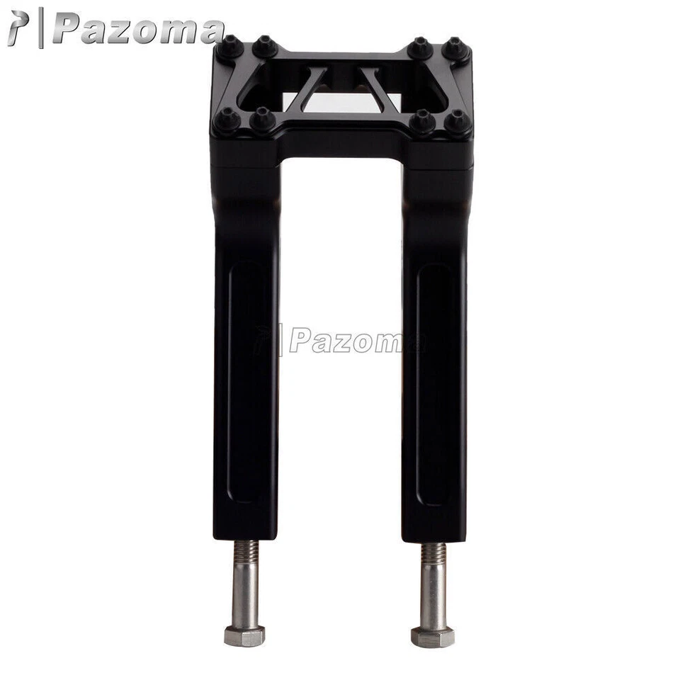 Para Harley Sportster 4" 6" 8" 10" 12" 14" manillar curvo elevador retroceso Foto 3 de 4