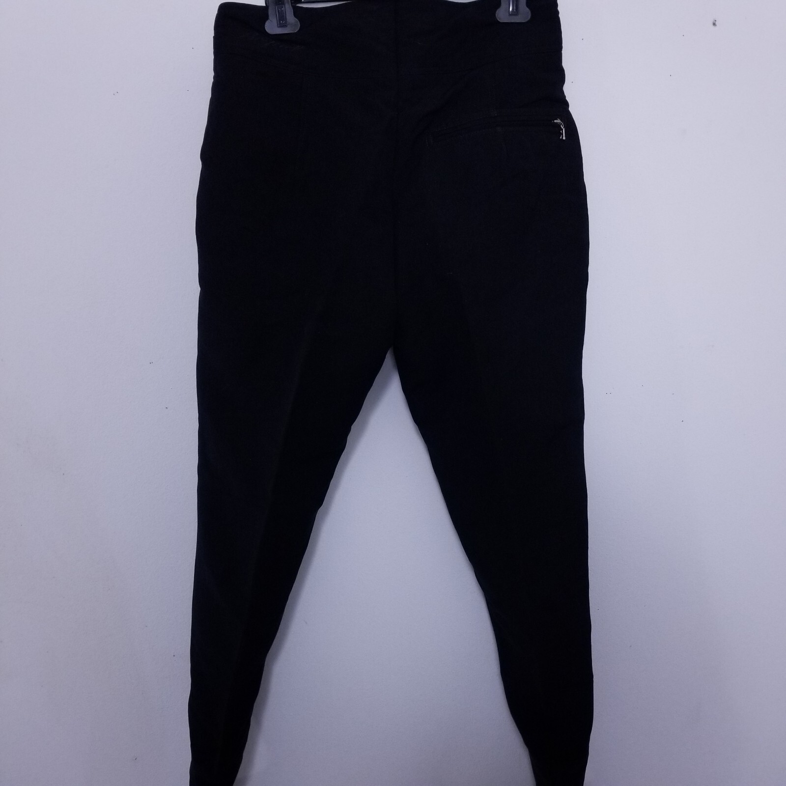 SALOMON Bogner Pantaloni Sci Neri Inverno Neve Snowboard Sport Staffe Cerniera 32