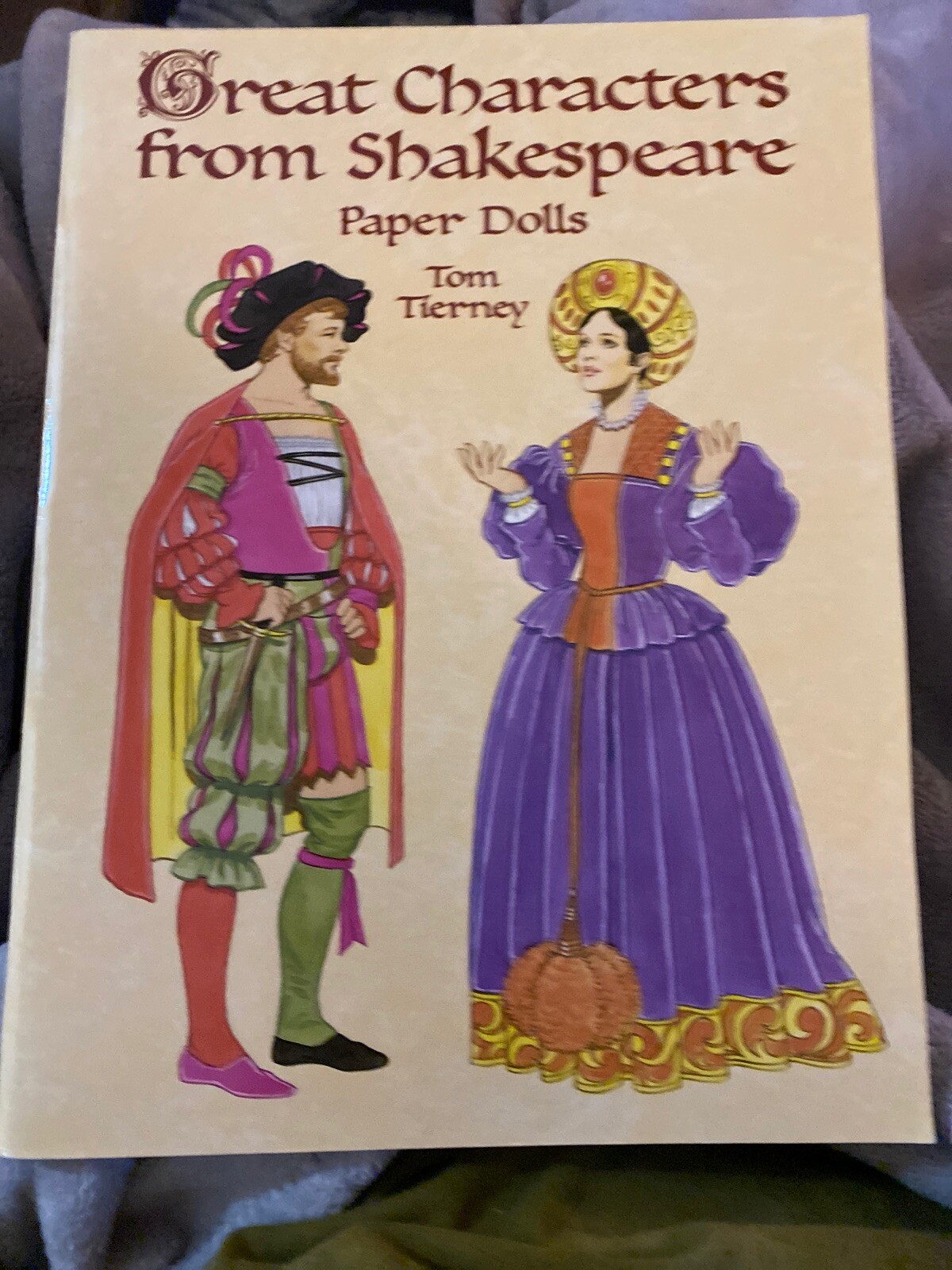 shakespeare paper dolls