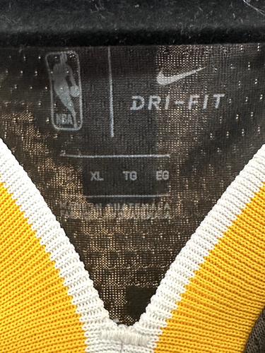 Nike Golden Warriors Klay Thompson Jersey Men XL The Town Swingman - 第 3/4 張圖片