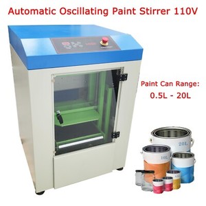 Easy to Operate 0.5L - 20L Automatic Oscillating Paint Stirrer Paint Mixer 110V