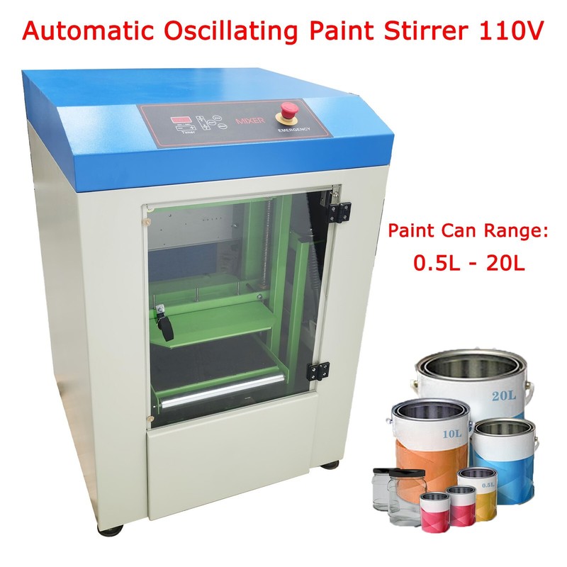Easy to Operate 0.5L - 20L Automatic Oscillating Paint Stirrer Paint Mixer 110V