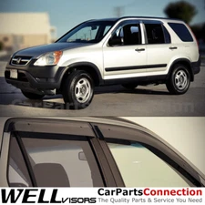 WellVisors Window Visors 02-06 For Honda CRV Sun Visors Deflectors