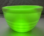 Jeannette Jadeite Jadite Green Small 5.5" Horizontal Rib Ribbed Mixing Bowl