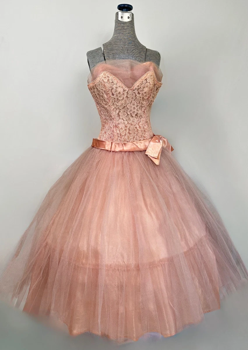 vintage prom dresses 1950s Ball Gowns For Homecoming Party alinanova _inches7 1950s Dresses | Vintage &