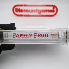 NES Nintendo FAMILY FEUD - T.V. GAME SHOW - WATA GRADED 9.2 B+! NEW & Sealed!