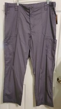 New Carhartt Men's Ripstop Multi-Cargo Scrub Pants XL NWT Pewter Gray C54108