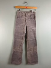 VTG 70's Levi's 716 1555 Corduroy Size 25x28 Student Fit Gray Pants Talon Zip