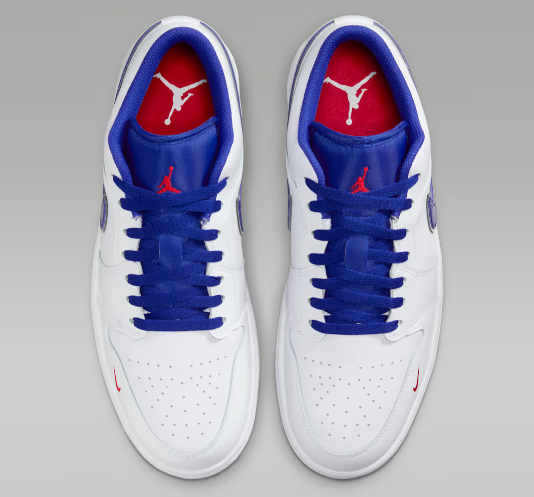ジョーダン1 Air Jordan 1 Low SE Shoes White Old Royal Blue Gum Yellow Men's